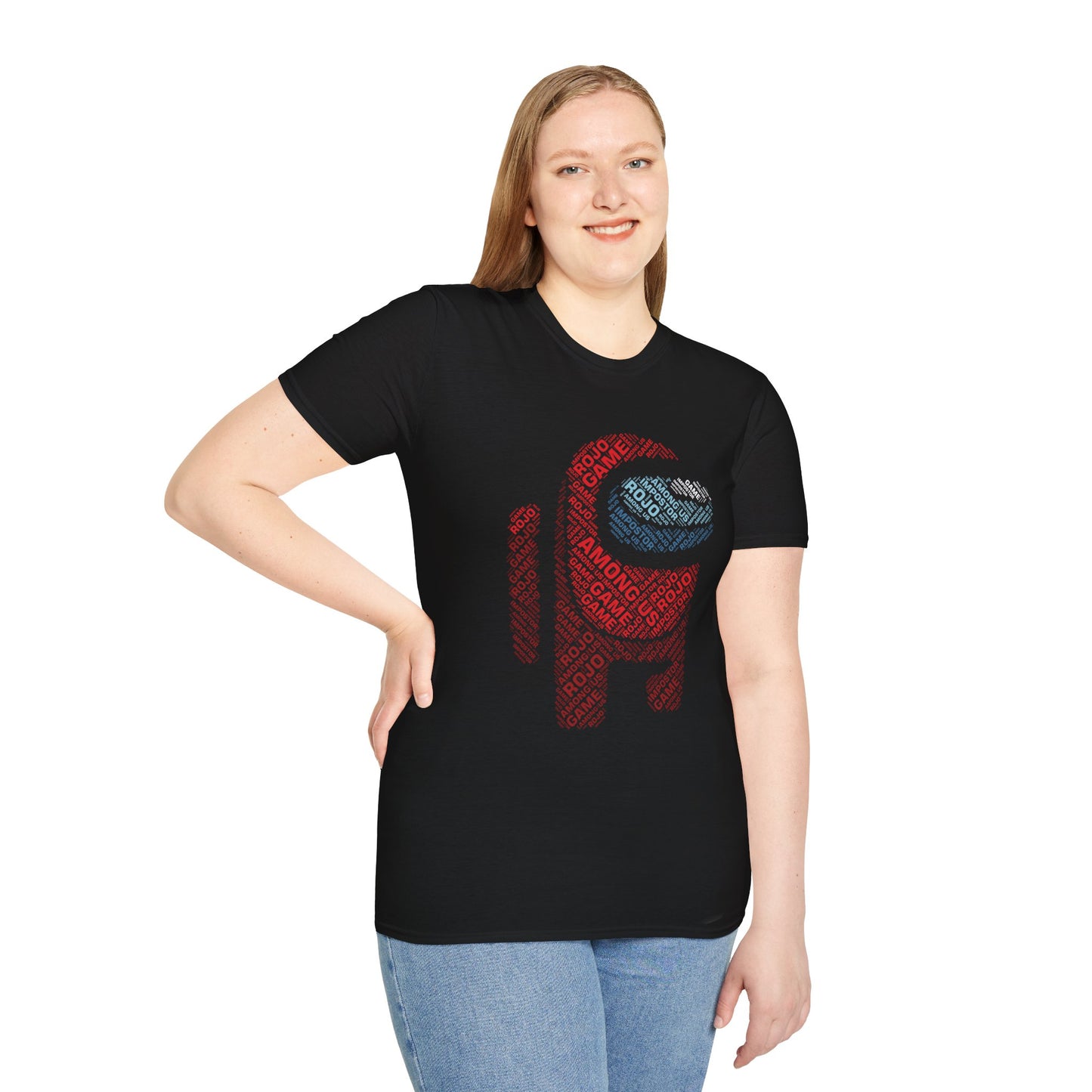 Among Us Unisex Softstyle T-Shirt - Fun Gaming Tee for Gamers