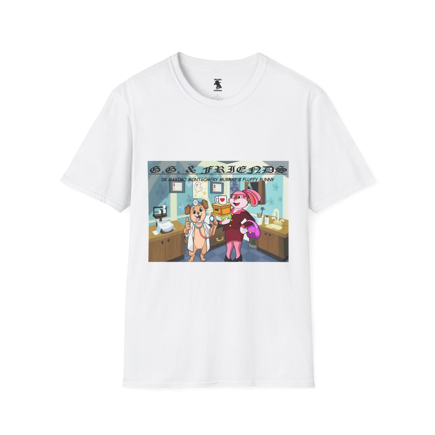 Unisex Softstyle T-Shirt - Dr Max & Fluffy - G.G. & Friends