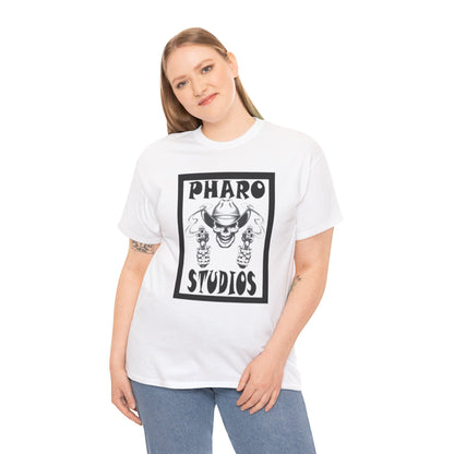 Unisex Heavy Cotton Tee - PhARo Studios Logo