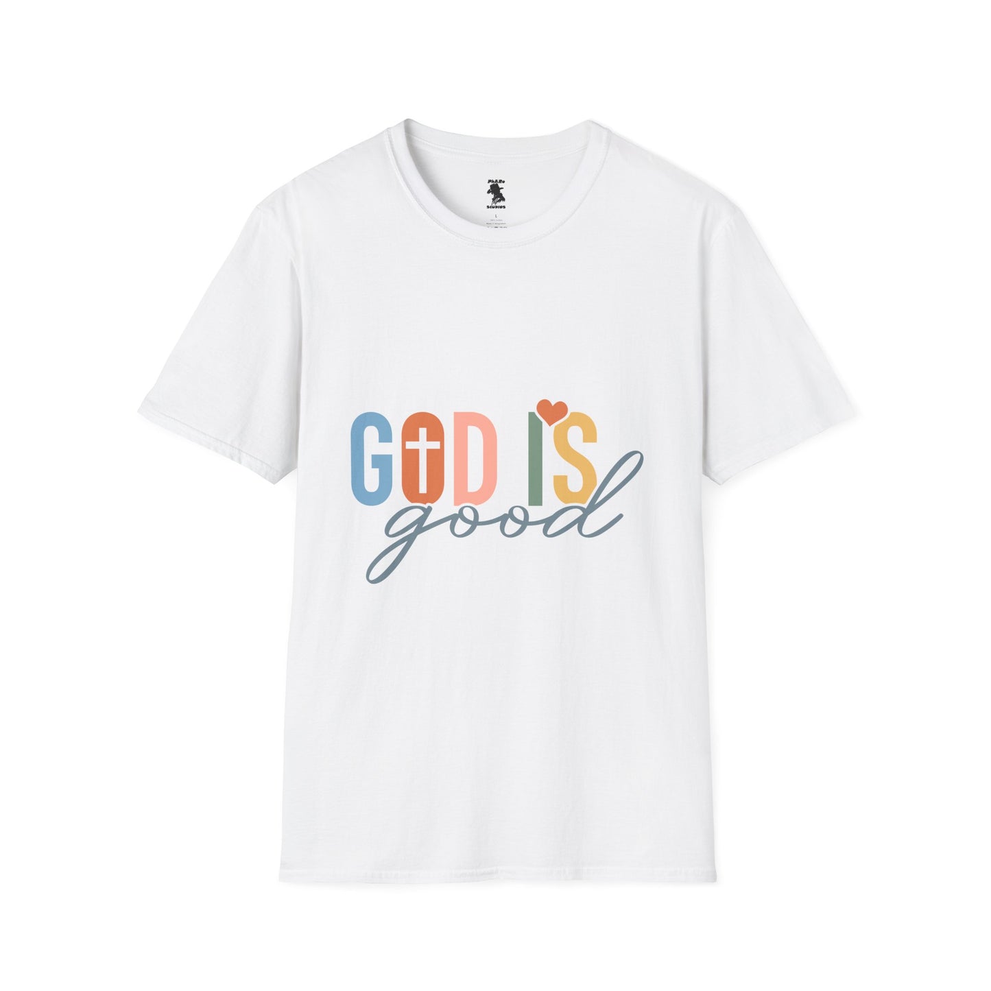 Unisex Softstyle T-Shirt - "God Is Good" Inspirational Tee