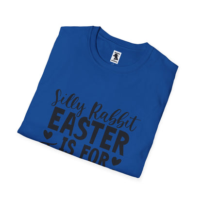 Silly Rabbit Easter is for Jesus! Unisex Softstyle T-Shirt