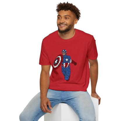 Captain America Unisex Softstyle T-Shirt