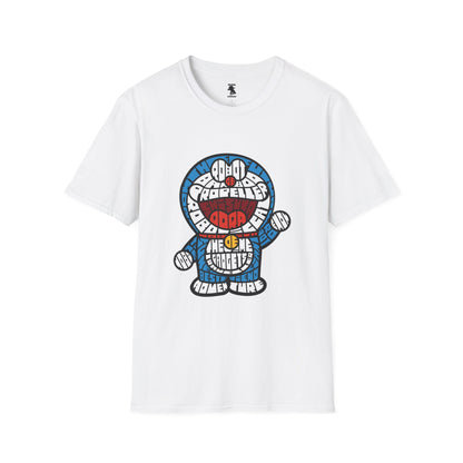 Robot Cat - Unisex Softstyle T-Shirt