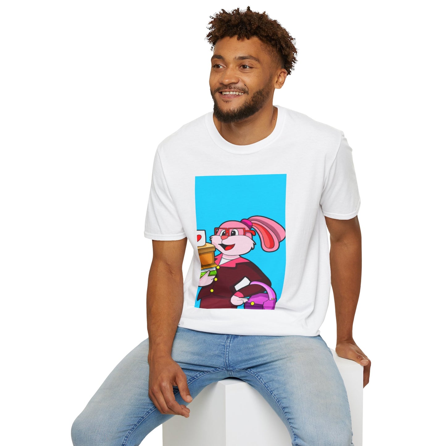 G.G. & Friends - Fluffy - Unisex Softstyle T-Shirt