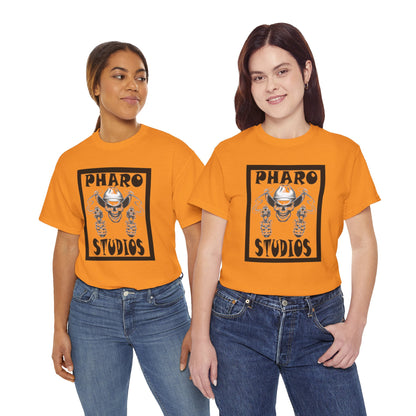 Unisex Heavy Cotton Tee - PhARo Studios Logo