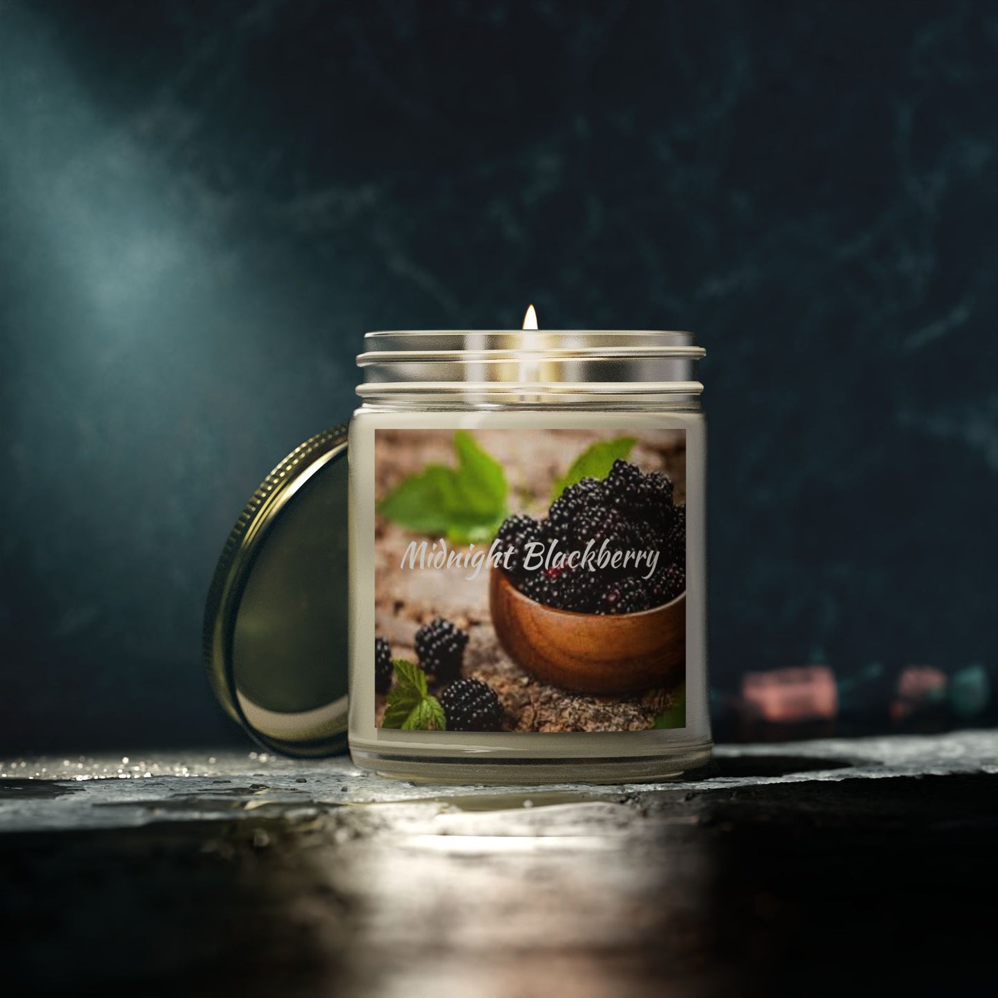 Midnight Blackberry - Scented Candles(4oz, 9oz)