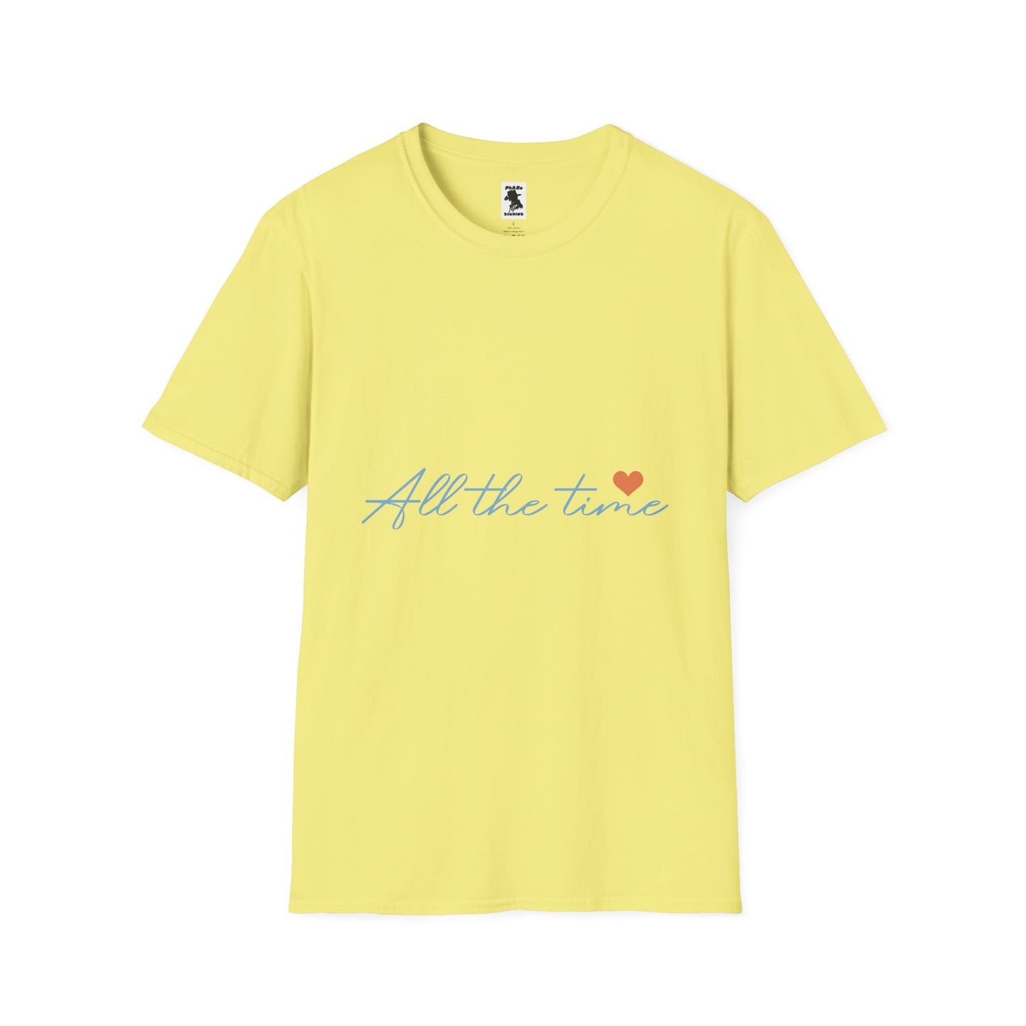 All the Time Unisex Softstyle T-Shirt - Casual Love Tee