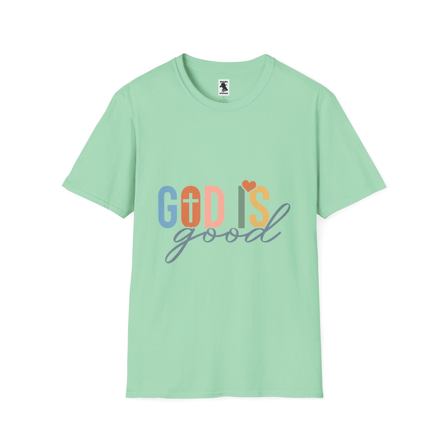 Unisex Softstyle T-Shirt - "God Is Good" Inspirational Tee