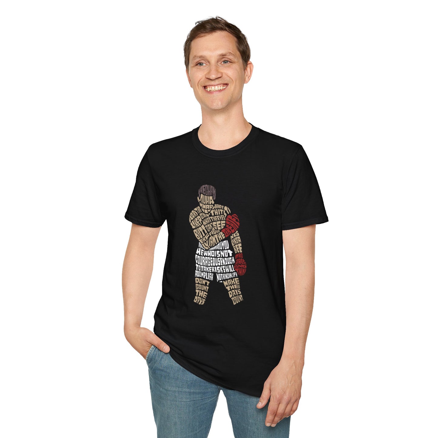 Muhammad Ali Print T-Shirt