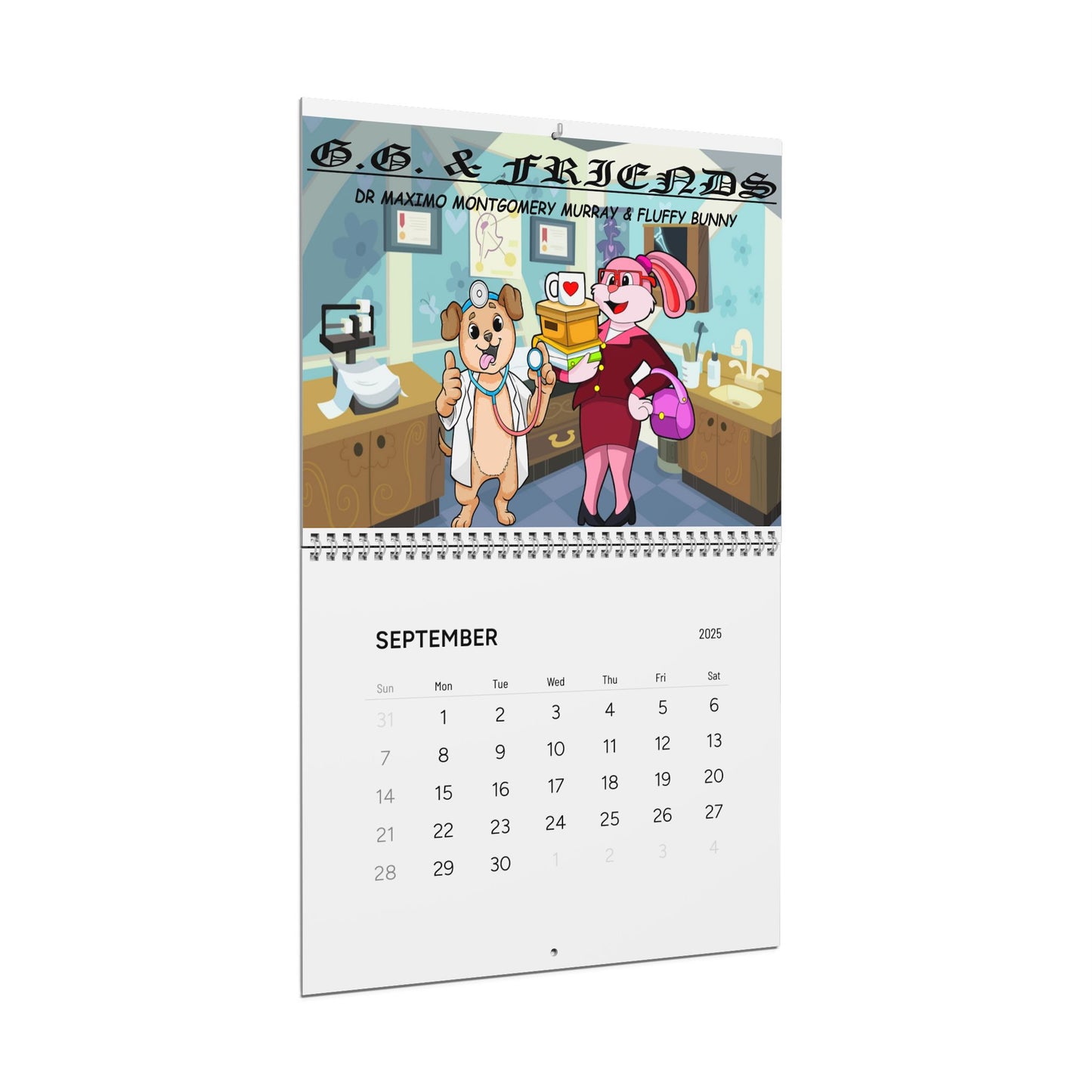 G.G. & Friends Wall Calendars (2025)