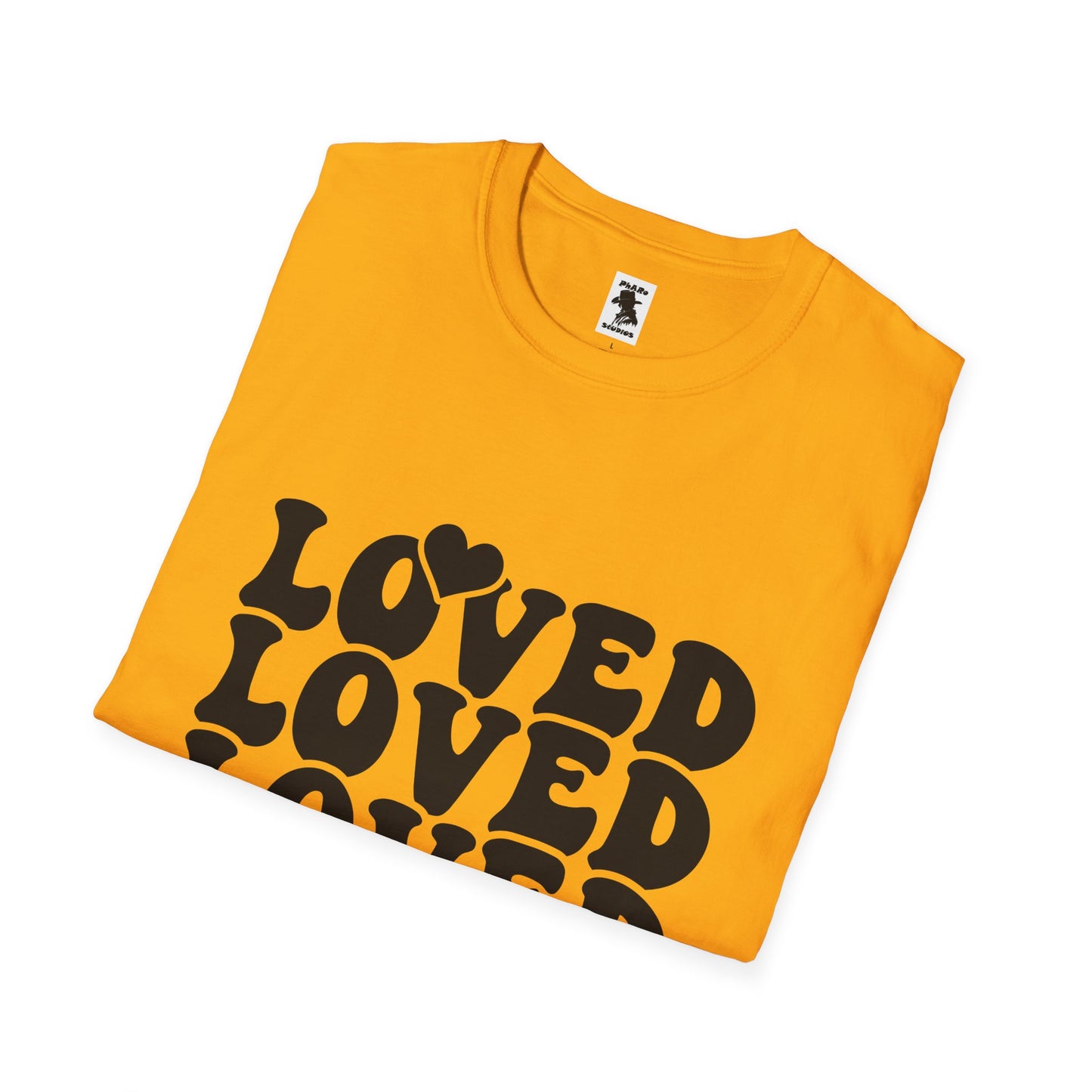 Loved Unisex Softstyle T-Shirt - Inspirational Faith Apparel - Perfect for Gifts and Celebrations