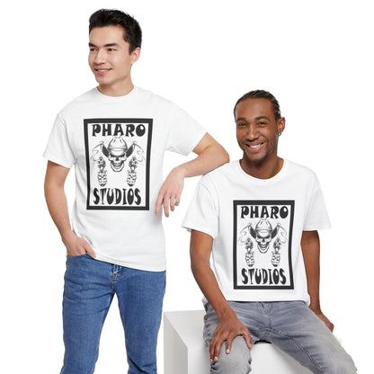 Unisex Heavy Cotton Tee - PhARo Studios Logo