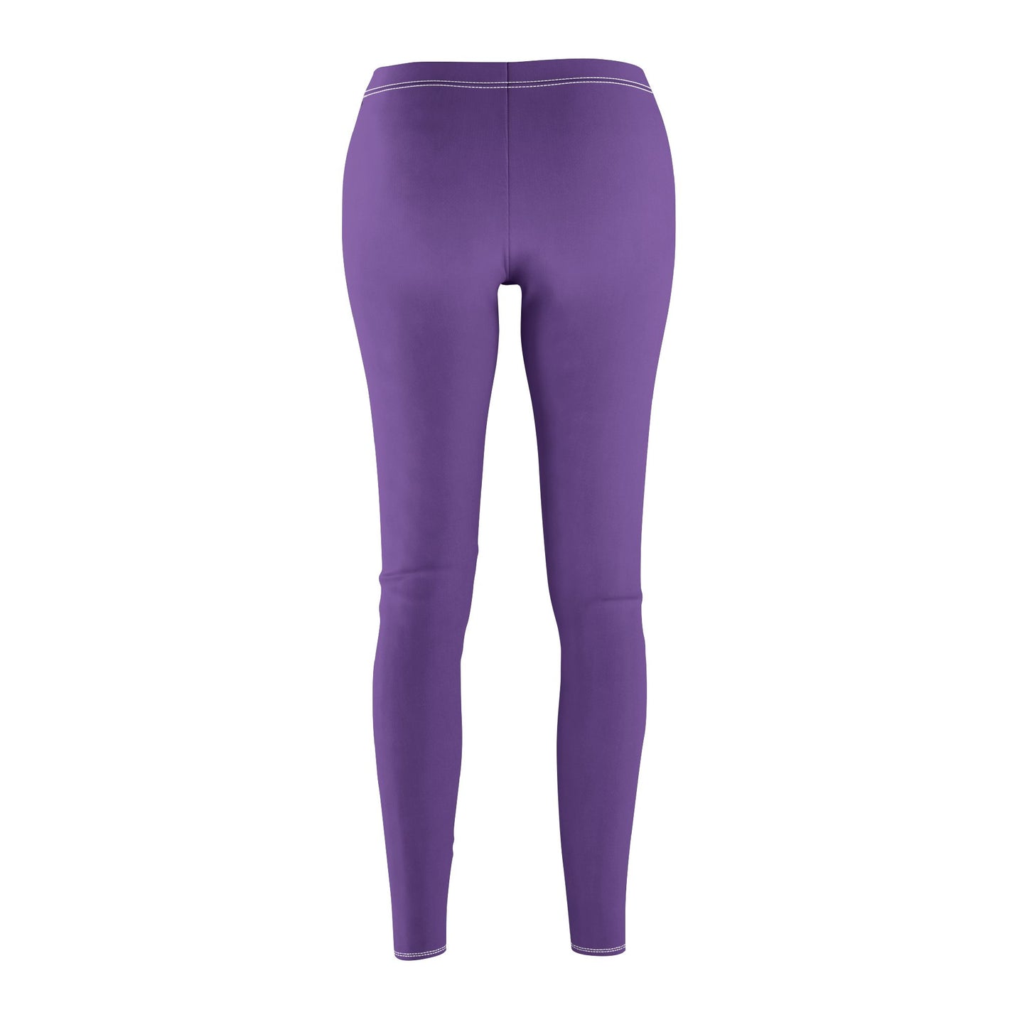 Light Purple - Women's Mid-rise Casual Leggings