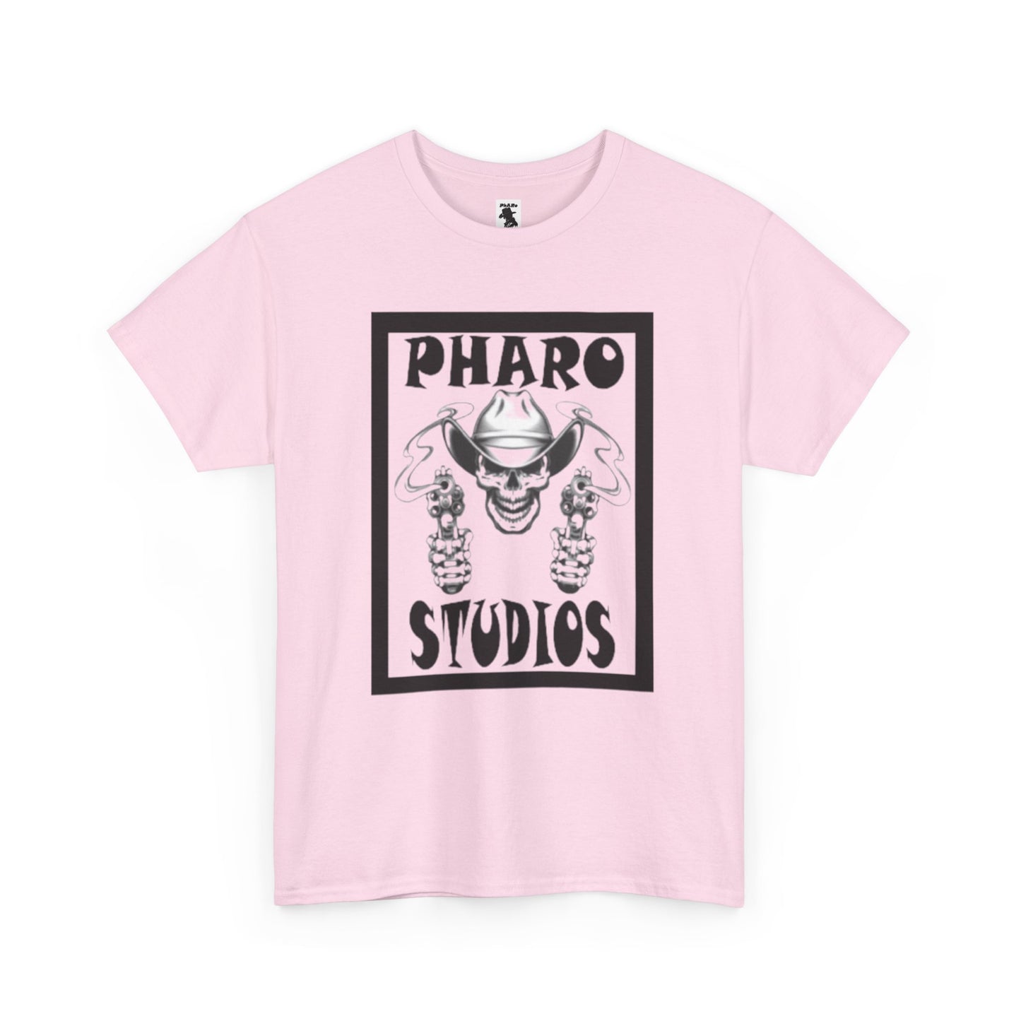 Unisex Heavy Cotton Tee - PhARo Studios Logo