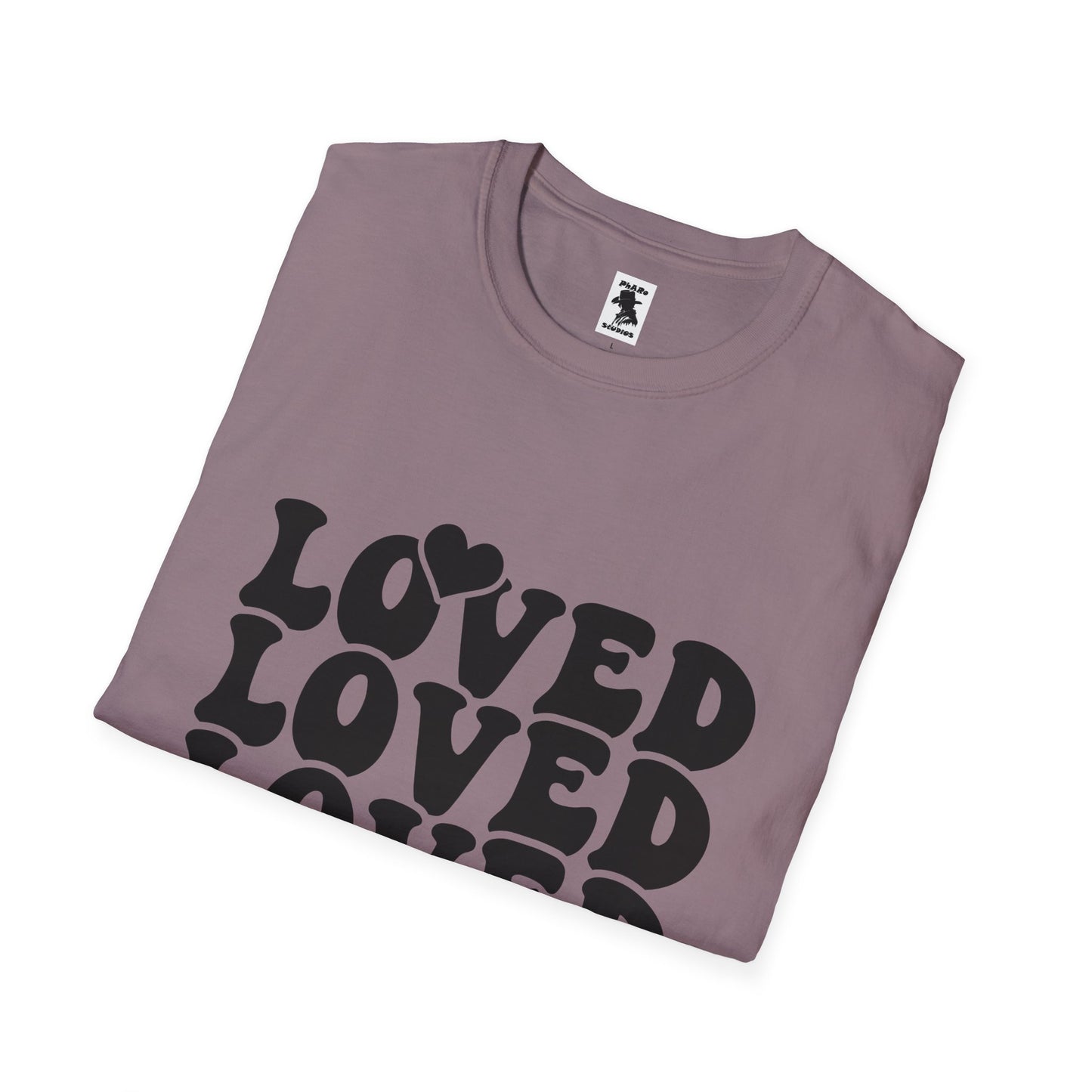 Loved Unisex Softstyle T-Shirt - Inspirational Faith Apparel - Perfect for Gifts and Celebrations