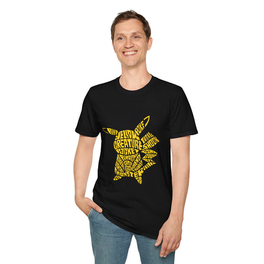 Pocket Monster - Unisex Softstyle Graphic T-Shirt