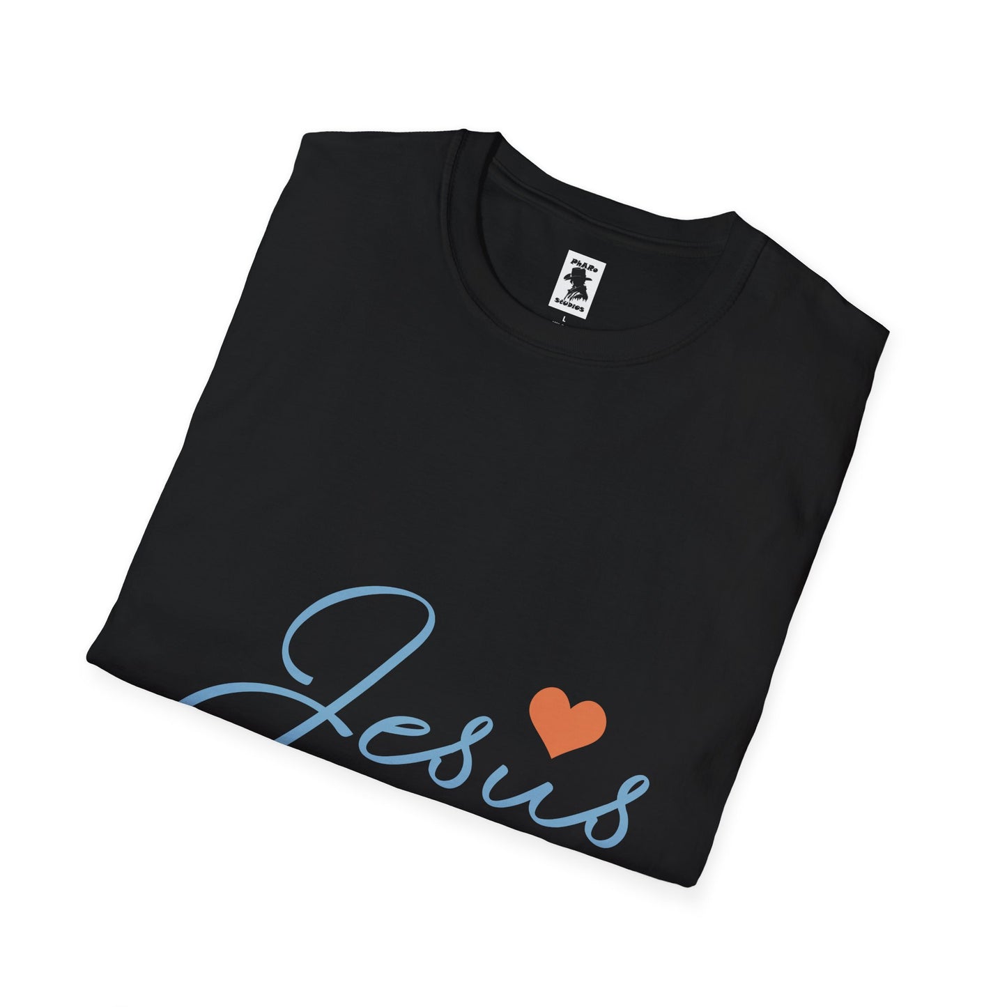 Jesus Love Unisex Softstyle T-Shirt - Faith-Inspired Casual Wear