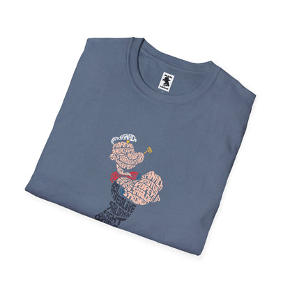 Retro Popeye Softstyle Unisex T-Shirt for Fans