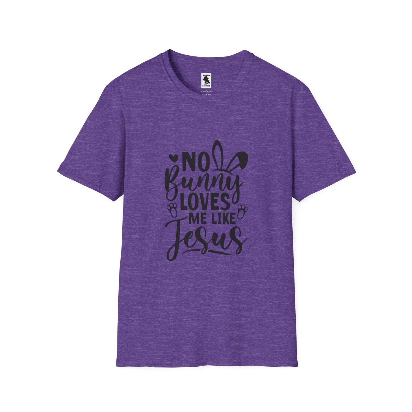 No Bunny Loves Me Like Jesus Unisex Softstyle T-Shirt