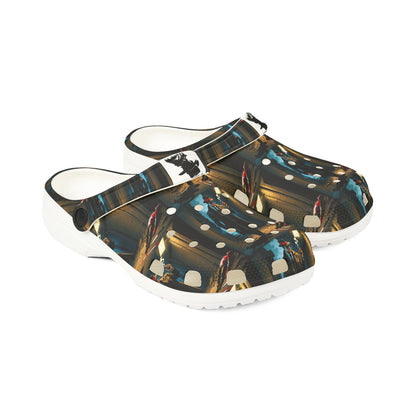 Ace Calloway - Clogs with Polka Dot Design