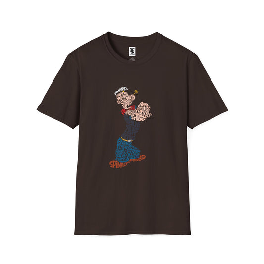 Retro Popeye Softstyle Unisex T-Shirt for Fans