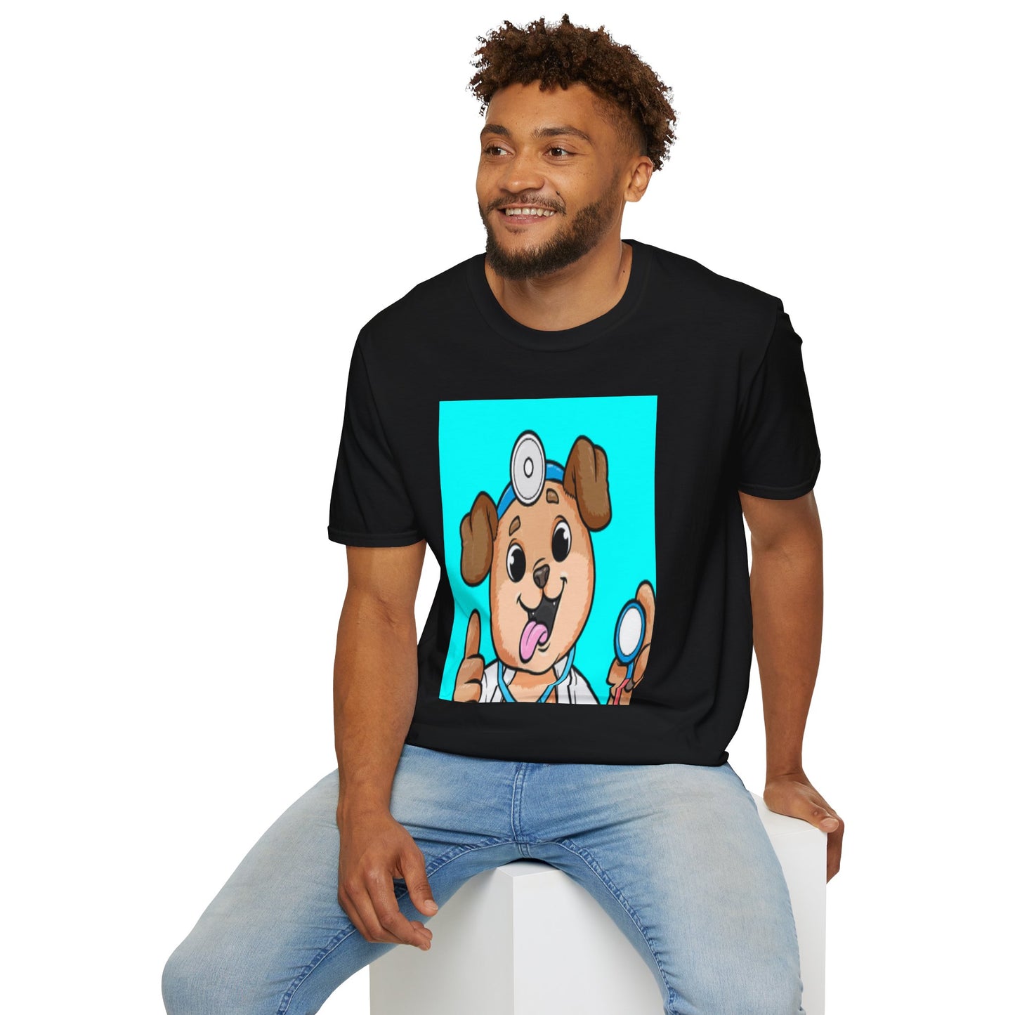 G.G. & Friends - Dr Max - Unisex Softstyle T-Shirt