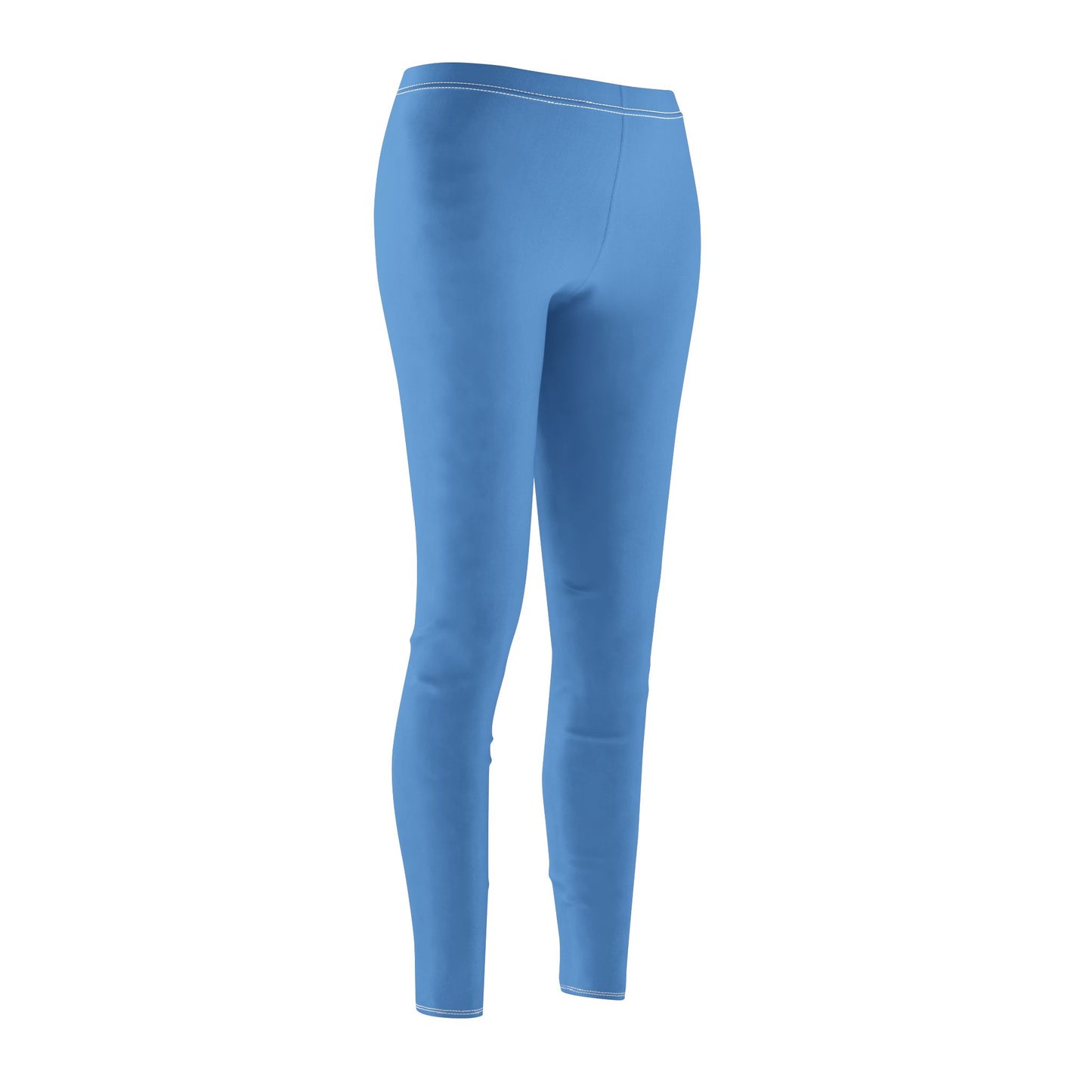 Light Blue - Women's Mid-rise Casual Leggings