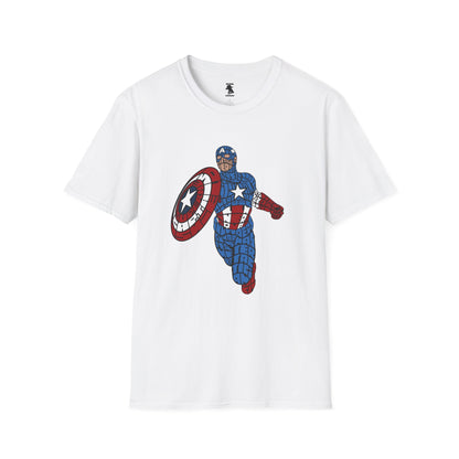 Captain America Unisex Softstyle T-Shirt