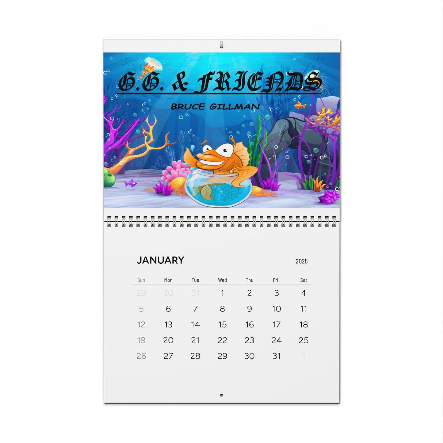 G.G. & Friends Wall Calendars (2025)