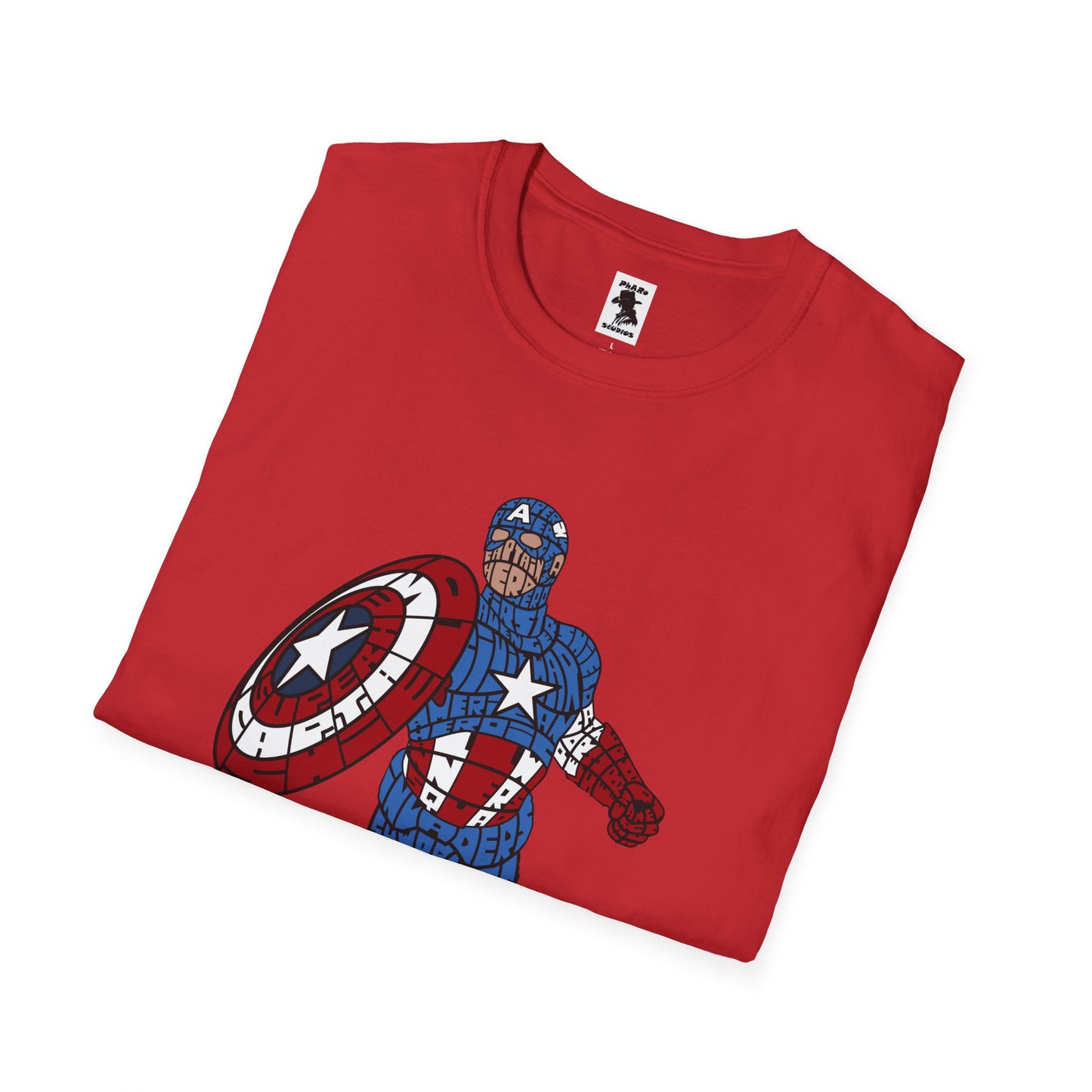 Captain America Unisex Softstyle T-Shirt