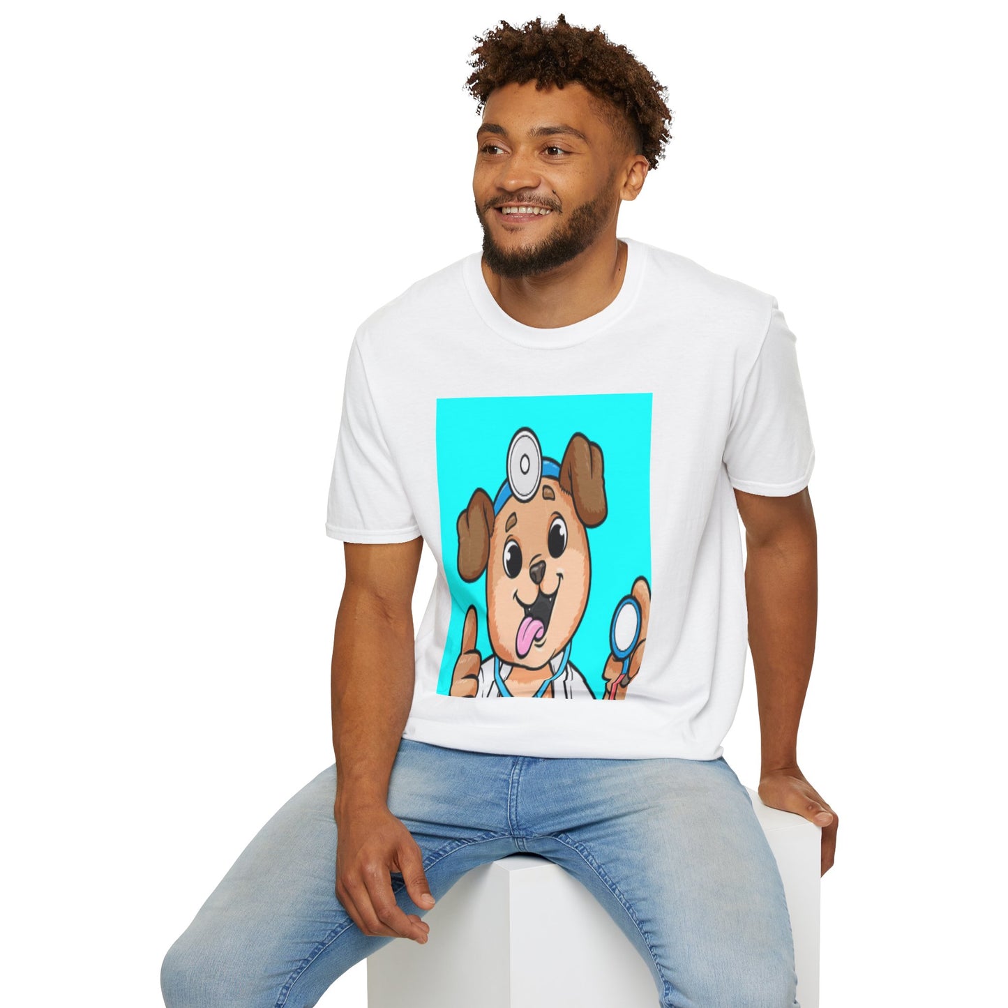 G.G. & Friends - Dr Max - Unisex Softstyle T-Shirt