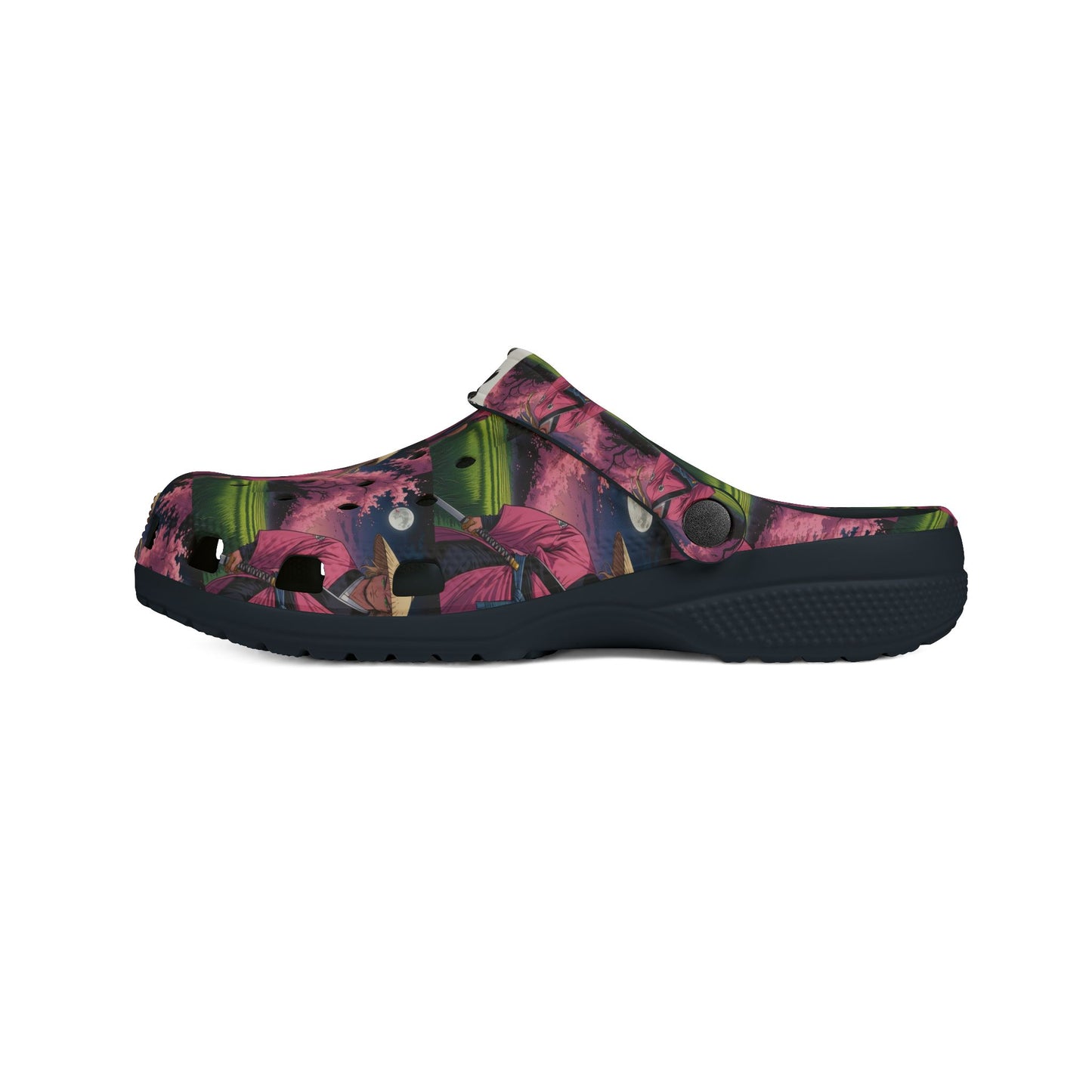 Crimson Twilight - Rubber Clogs  - Perfect for Casual Wear & Summer Fun