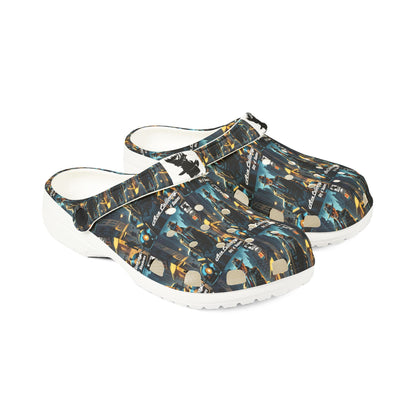 Ace Calloway - Rubber Shoes - Casual Slip-On Footwear for Summer and Outdoor Fun