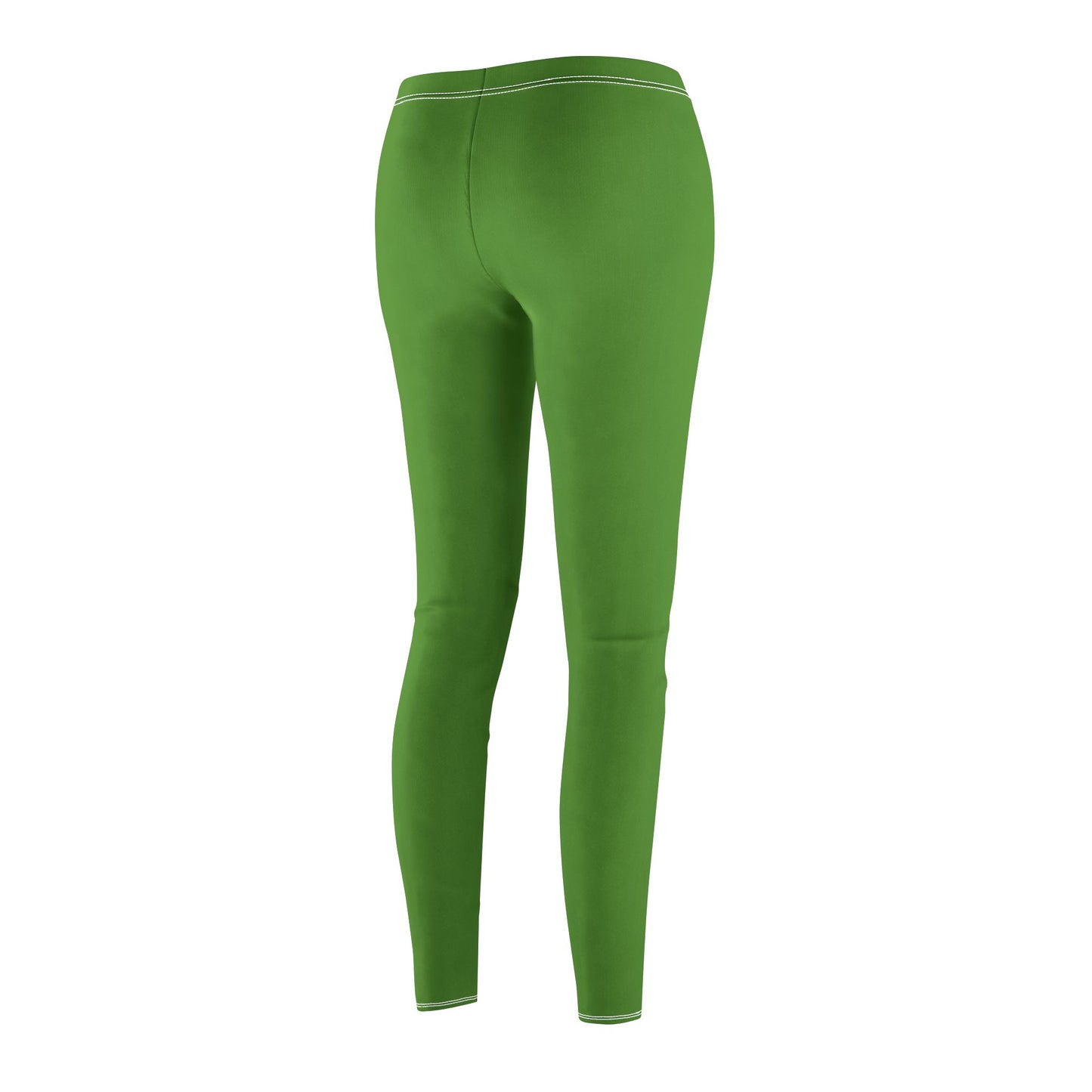 Green - Women's Mid-rise Casual Leggings