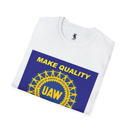 UAW Make Quality Great Again Unisex Softstyle T-Shirt