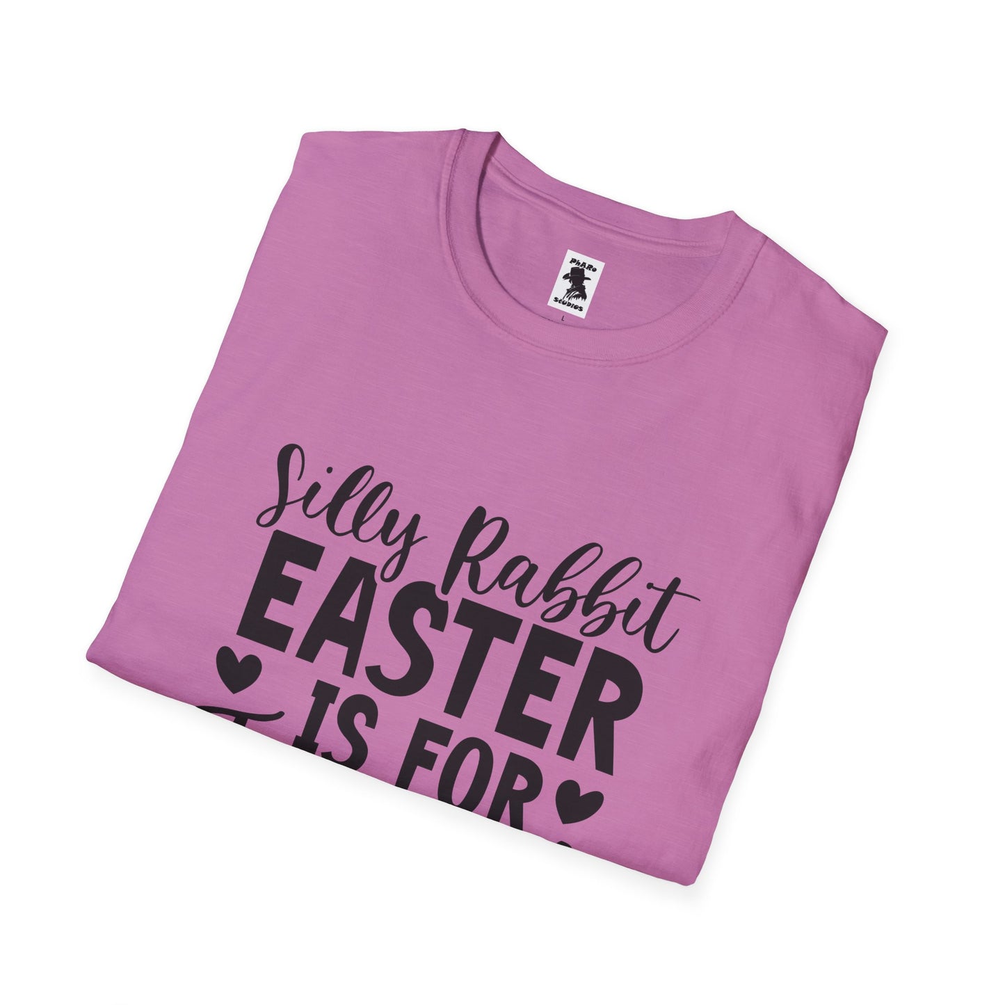 Silly Rabbit Easter is for Jesus! Unisex Softstyle T-Shirt