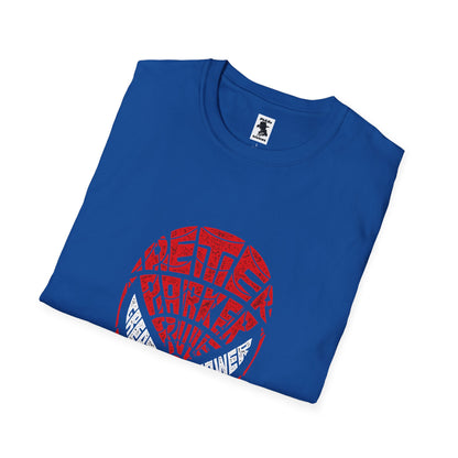 Spiderman Inspired Unisex Softstyle T-Shirt - Perfect for Comic Fans