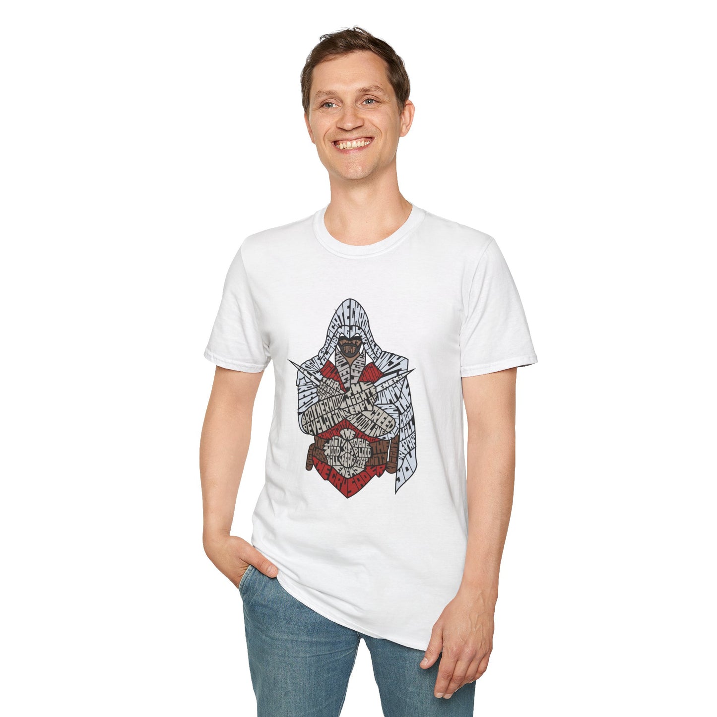 Assassin Inspired Unisex Softstyle T-Shirt - Graphic Tee for Gamers