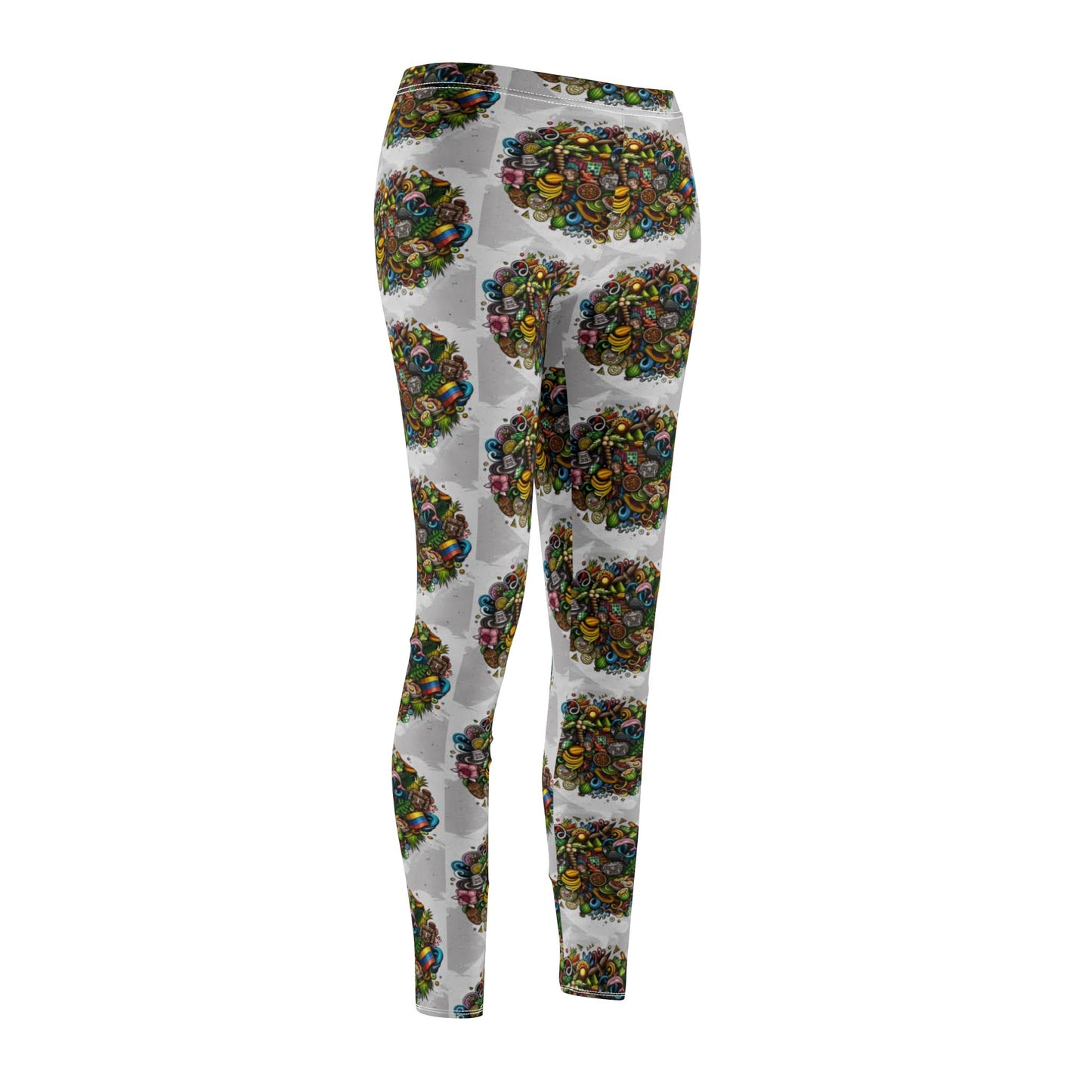 Colombia - Women's Mid-rise Casual Leggings