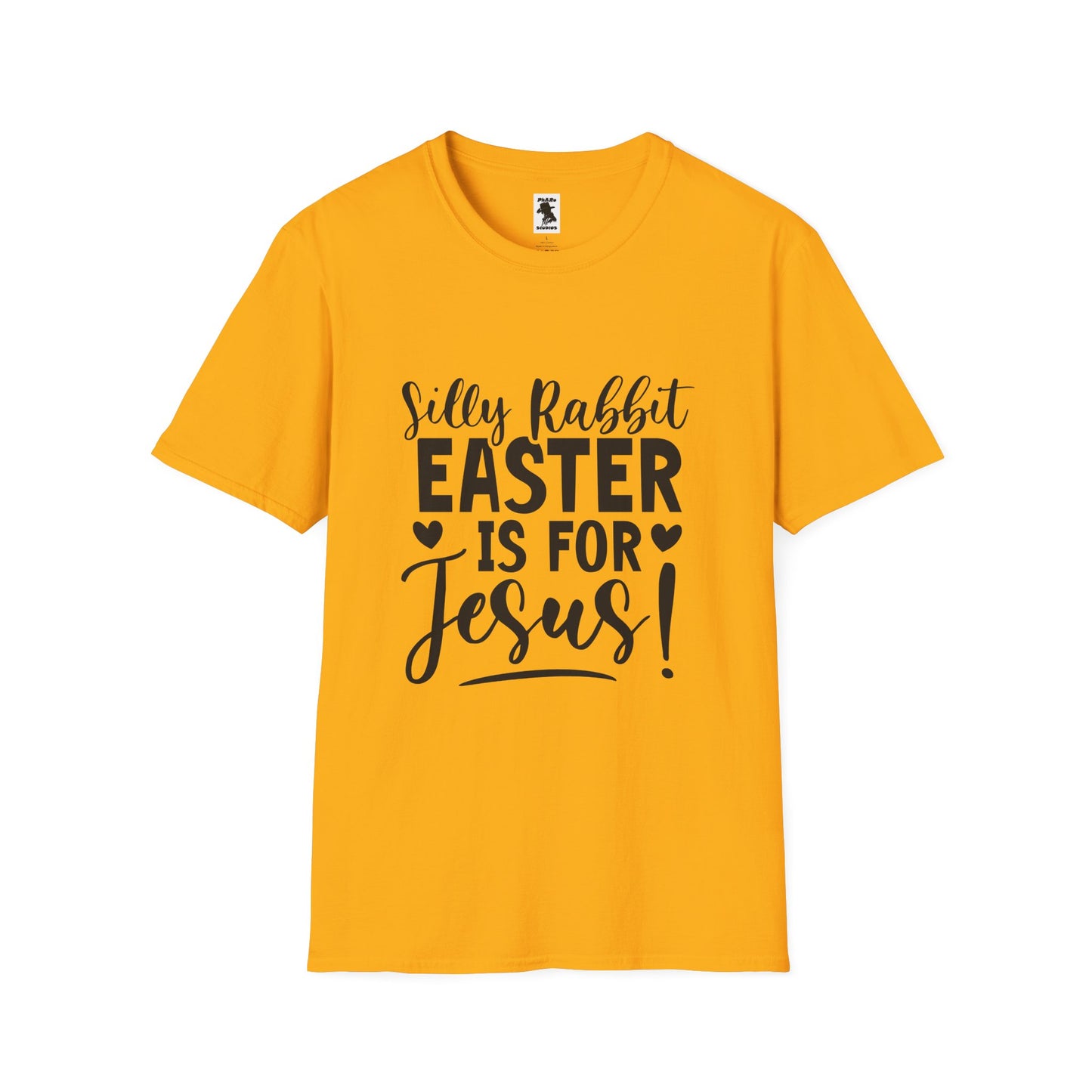 Silly Rabbit Easter is for Jesus! Unisex Softstyle T-Shirt