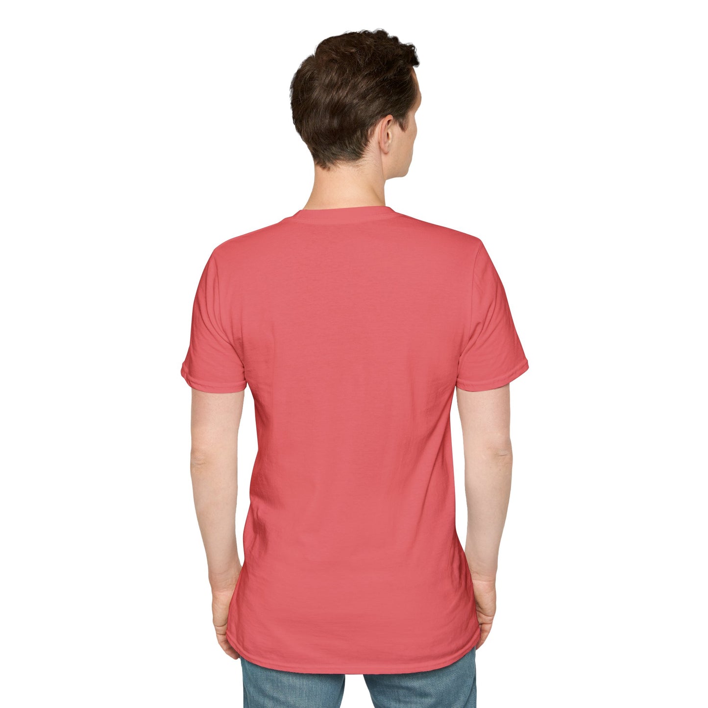 TikTok Logo Unisex Softstyle T-Shirt with Colorful Design