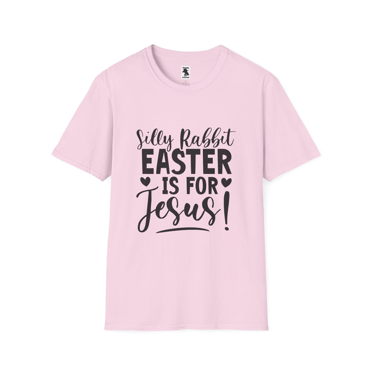 Silly Rabbit Easter is for Jesus! Unisex Softstyle T-Shirt