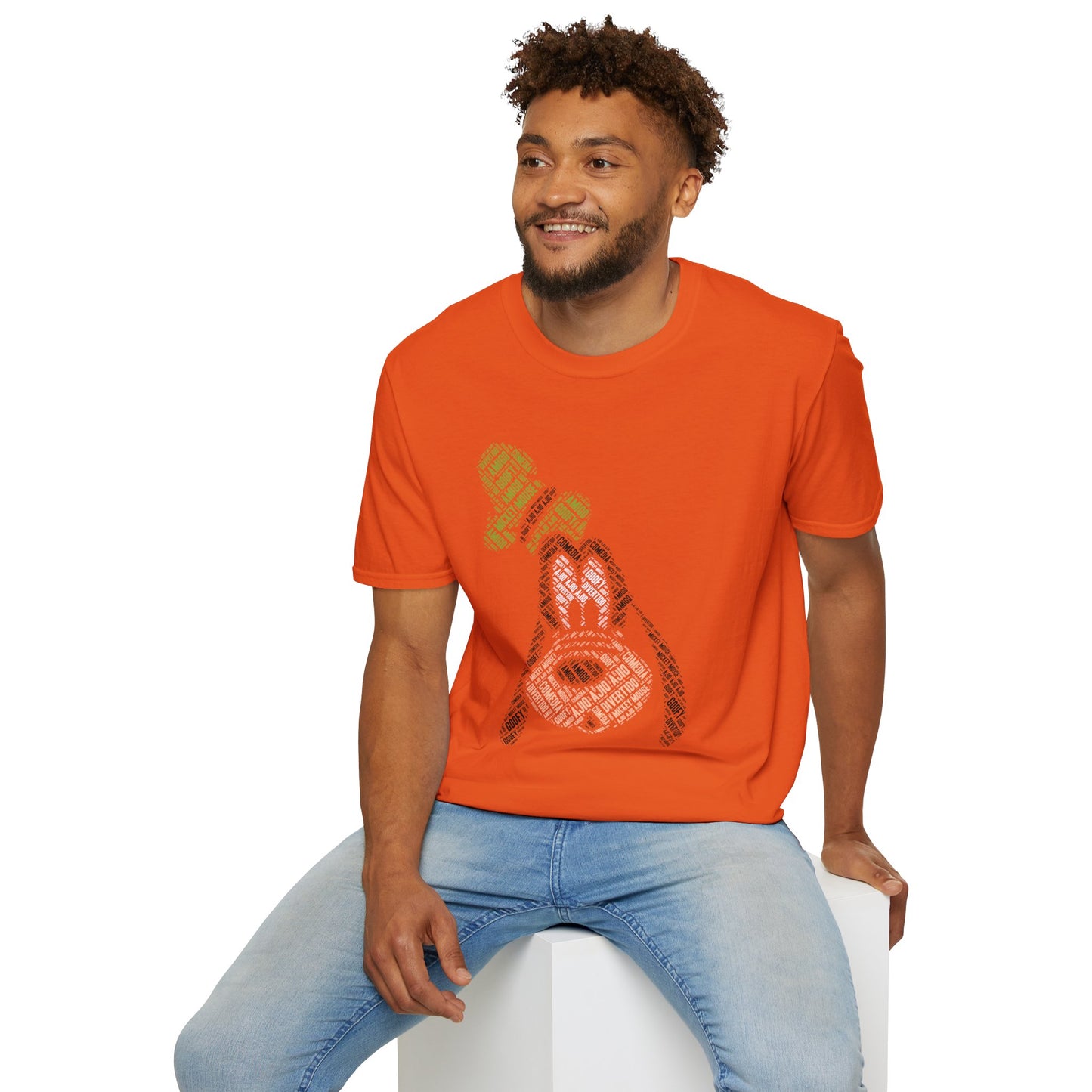 Goofy Graphic Unisex Softstyle T-Shirt - Fun Disney Vibes for Casual Wear