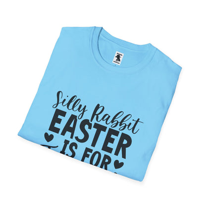 Silly Rabbit Easter is for Jesus! Unisex Softstyle T-Shirt