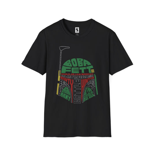 Boba Fett Graphic Unisex Softstyle T-Shirt - Perfect for Star Wars Fans