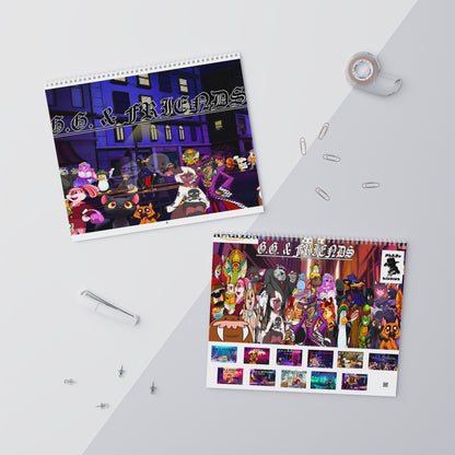 G.G. & Friends Wall Calendars (2025)