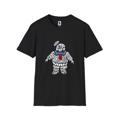 Stay Puft Marshmallow Man Unisex Softstyle T-Shirt - Retro Ghostbusters Tee