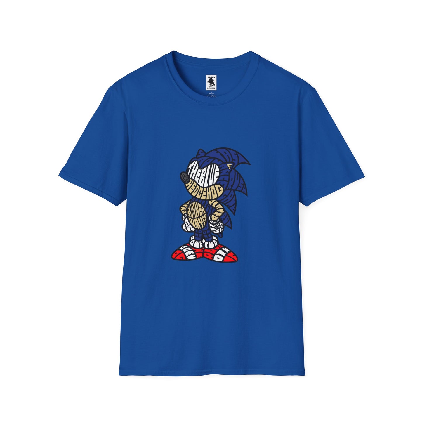 Nostalgic Sonic Graphic T-Shirt - Unisex Softstyle Tee