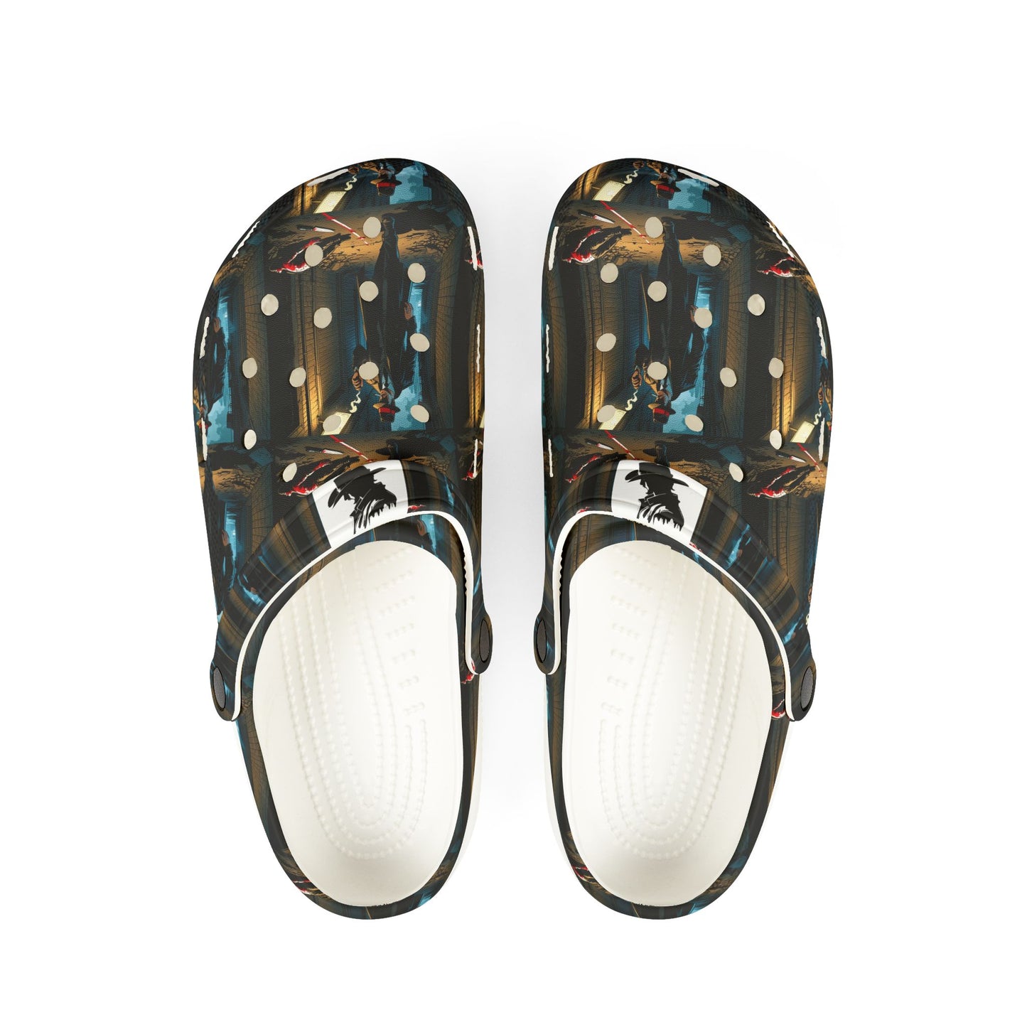 Ace Calloway - Clogs with Polka Dot Design