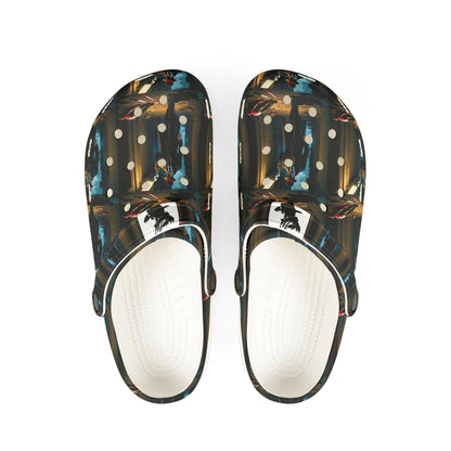 Ace Calloway - Clogs with Polka Dot Design